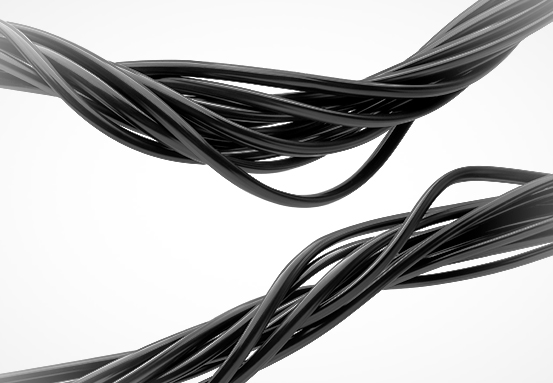 Cabo flexível para facilitar a instalação no veículo