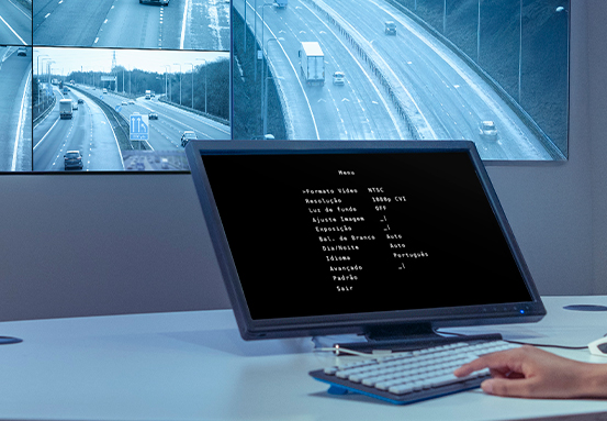 Menu OSD para controle total