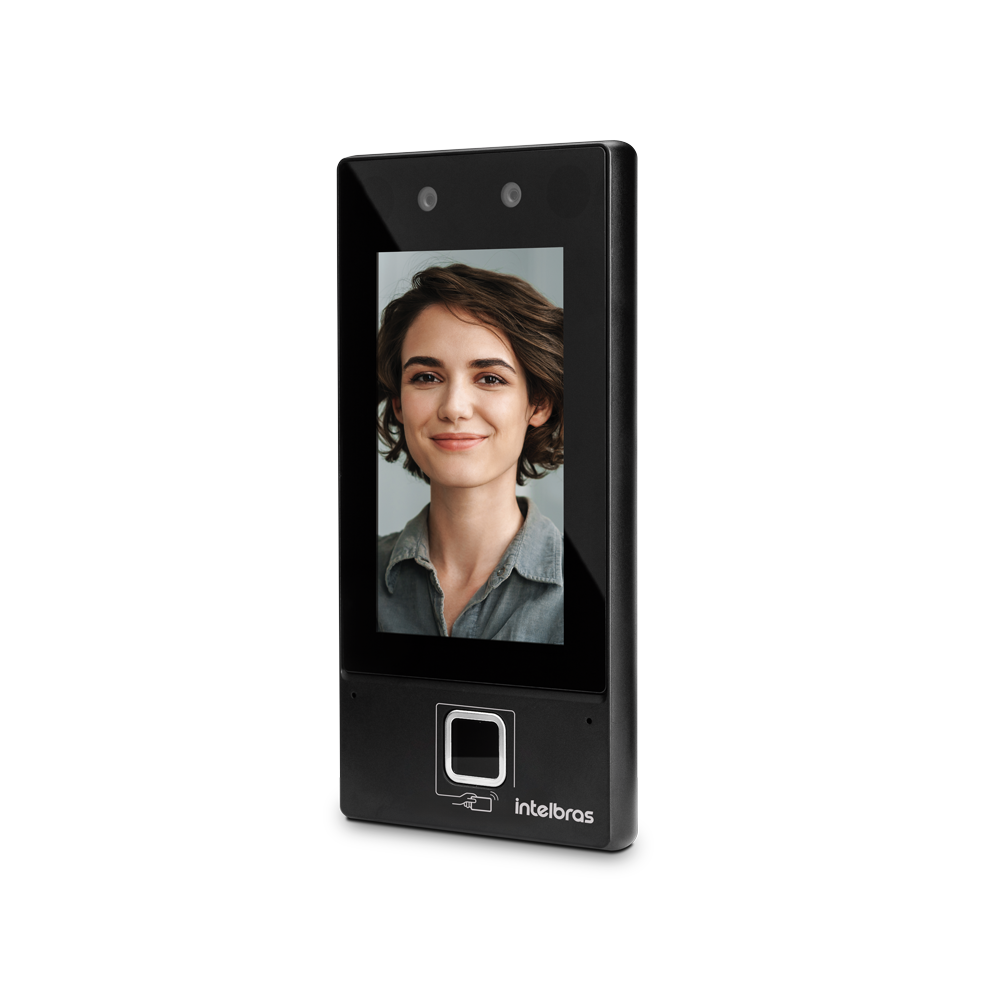 Visão geral do Controlador de Acesso Facial SS 3541 MF LITE