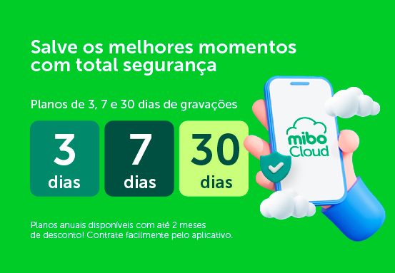 Opções de armazenamento em nuvem e cartão microSD