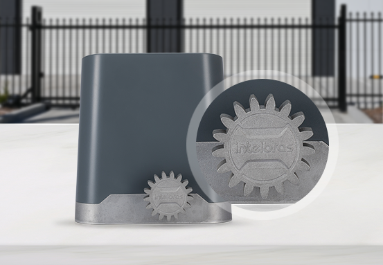 Base e Engrenagem em Alumínio