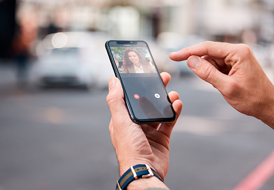 Receba chamadas em seu smartphone