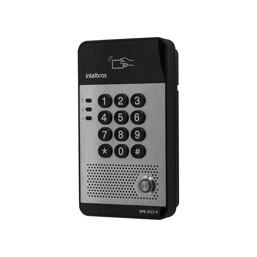 Porteiro eletrônico IP de 13 teclas XPE 1013 IP | Intelbras