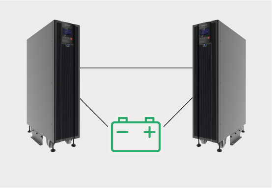 UPS online torre trifásico (sem baterias) DNB 20KVA-3PH-220V-TT-TW