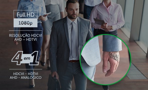 Mais detalhes com imagens Full HD