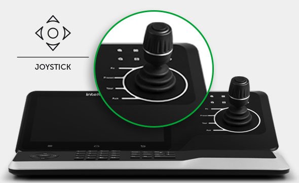 Movimente as câmeras usando o joystick