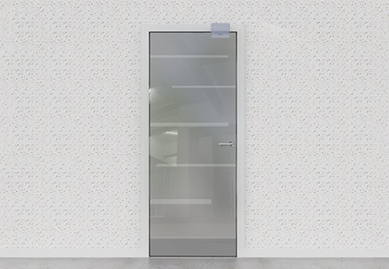Instalação da FE 20150 em portas de vidro