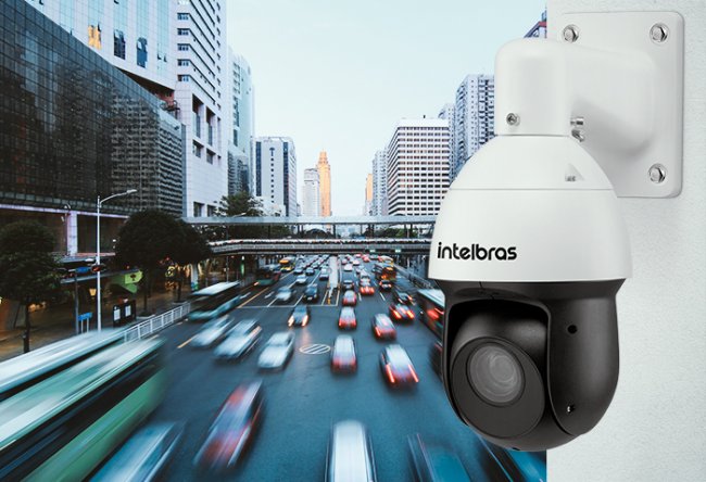 Câmera speed dome com Inteligência Artificial VIP 3225 SD IR IA