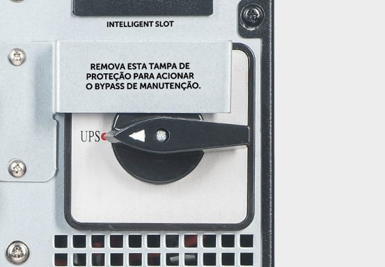 Chave bypass de manutenção