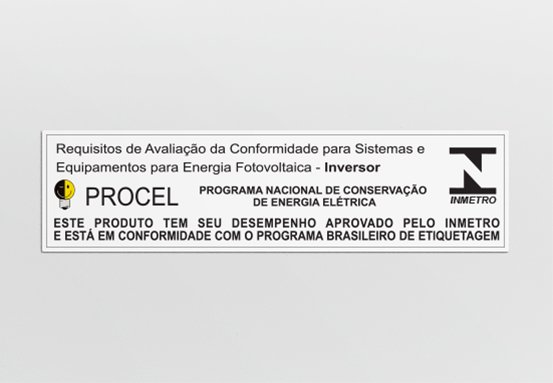 Registo Inmetro EGT 6000 PRO