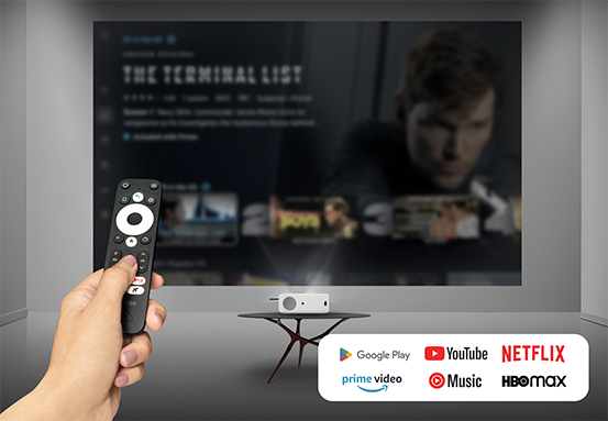 Smart TV Stick Intelbras com sistema Android TV