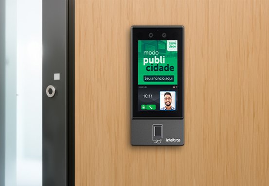 Tela do controlador exibindo um anúncio no modo publicidade