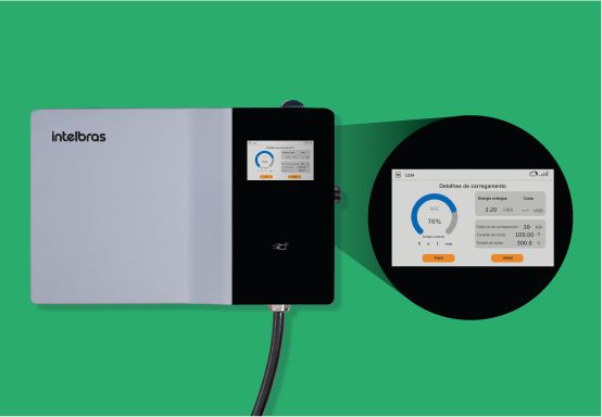 De fácil utilização + Display touch
