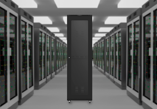 Estrutura robusta e resistente do rack