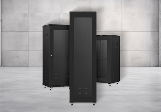 Variedade de tamanhos de racks disponíveis