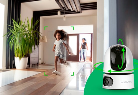 Resolução 3MP e Função Autotracking