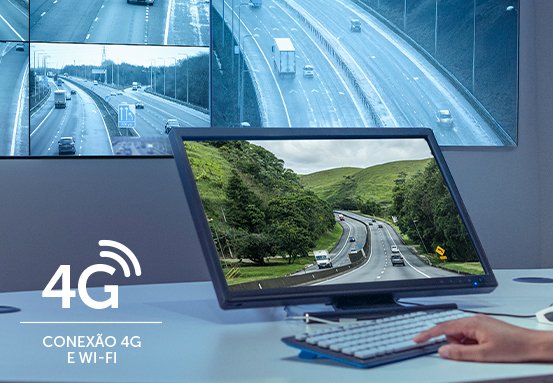 Conectividade 4G e Hotspot Wi-Fi