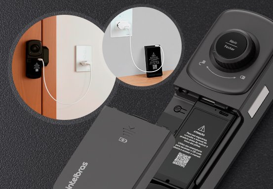 Bateria recarregável com até 10 meses de autonomia