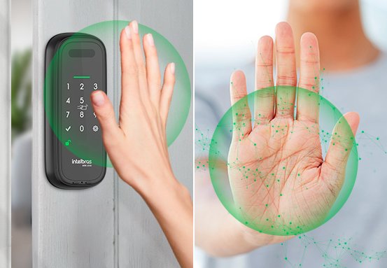 Tecnologia de acesso pela palma da mão
