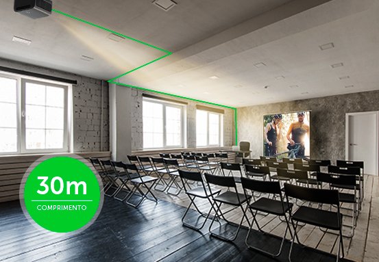 30 metros de comprimento