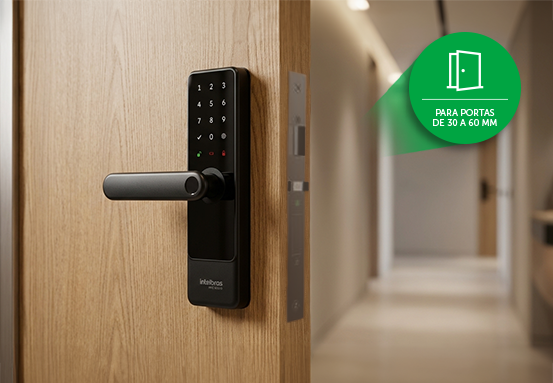 Instalação embutida e segurança reforçada