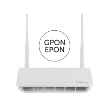 conversor de sinal GPON/EPON em sinal Ethernet ou Wi-Fi ONT 142N W